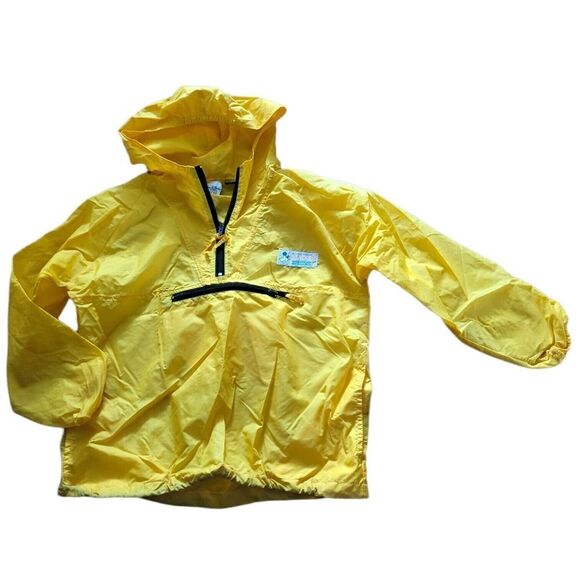 Walt Disney World Kids Mickey Mouse Yellow Pullover Raincoat Size XL - Picture 2 of 5
